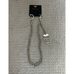 Body Rage Silver Wallet Chain With Bottle Opener Spencer's  03234648 Brand New